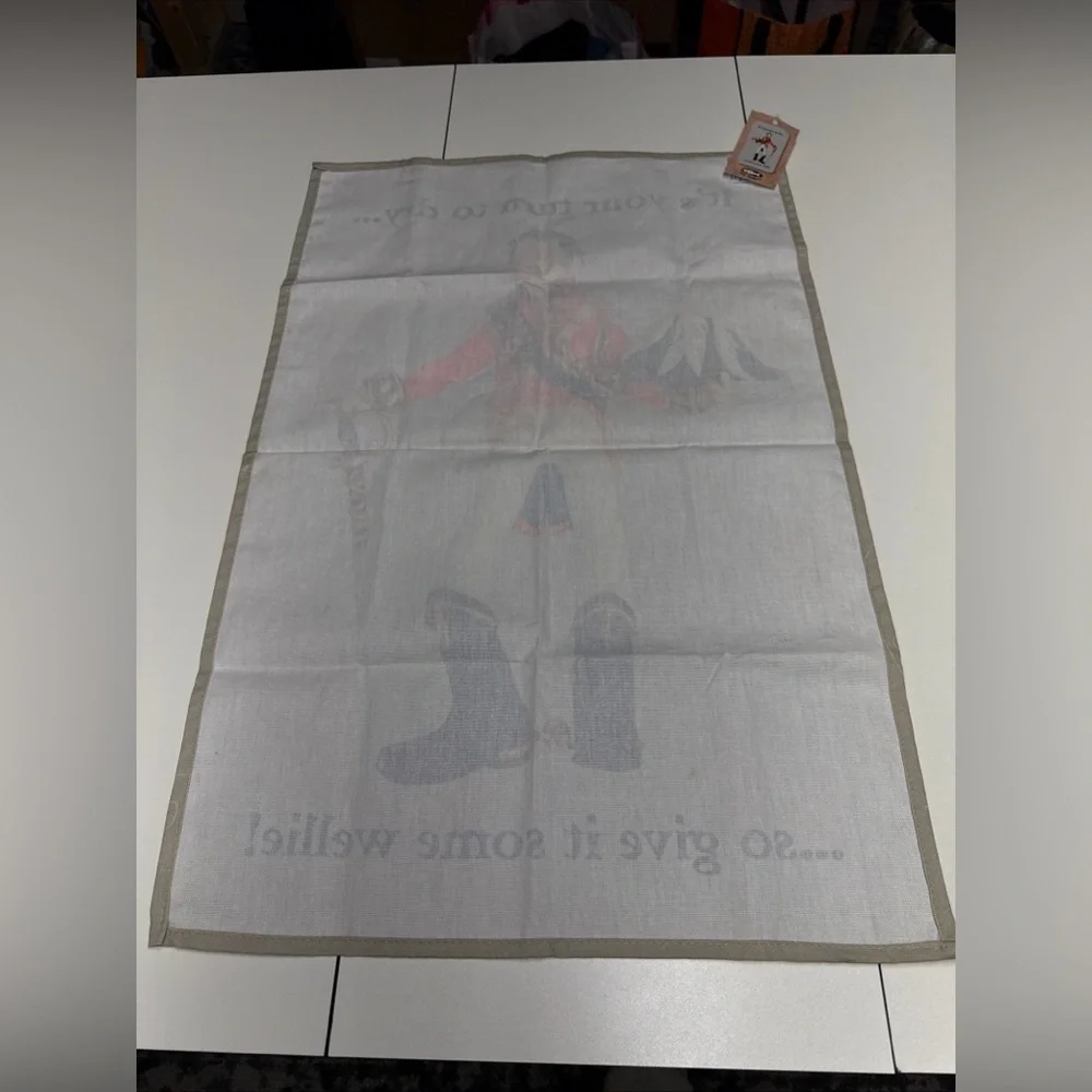 NWT‎ Funny Towel British Soldier Tea Towel Cotton Made England Drying Dishes
